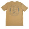 Nomad Short Sleeve Shirts Mens|Flies<Design Trophy Badge Tee