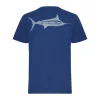 Nomad Short Sleeve Shirts Mens|Flies<Design T/S Marlin Silhouette