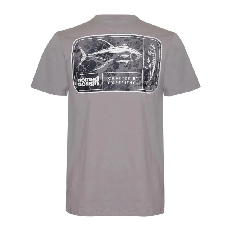 Nomad Short Sleeve Shirts Mens|Flies<Design T/S Tackle Box Graphite