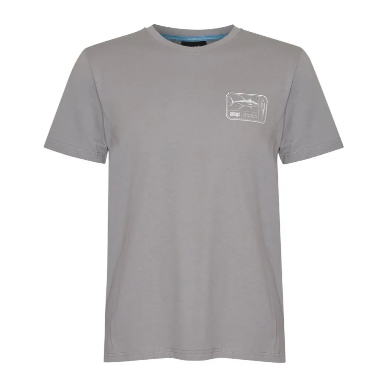 Nomad Short Sleeve Shirts Mens|Flies<Design T/S Tackle Box Graphite