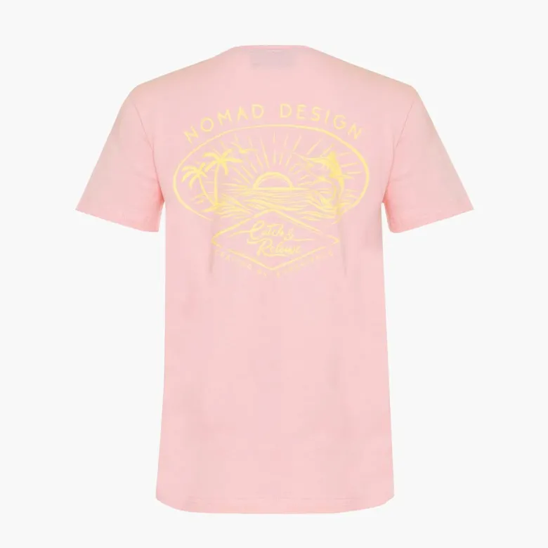 Nomad Short Sleeve Shirts Womens|Flies<Design Womens Catch And Release Tee