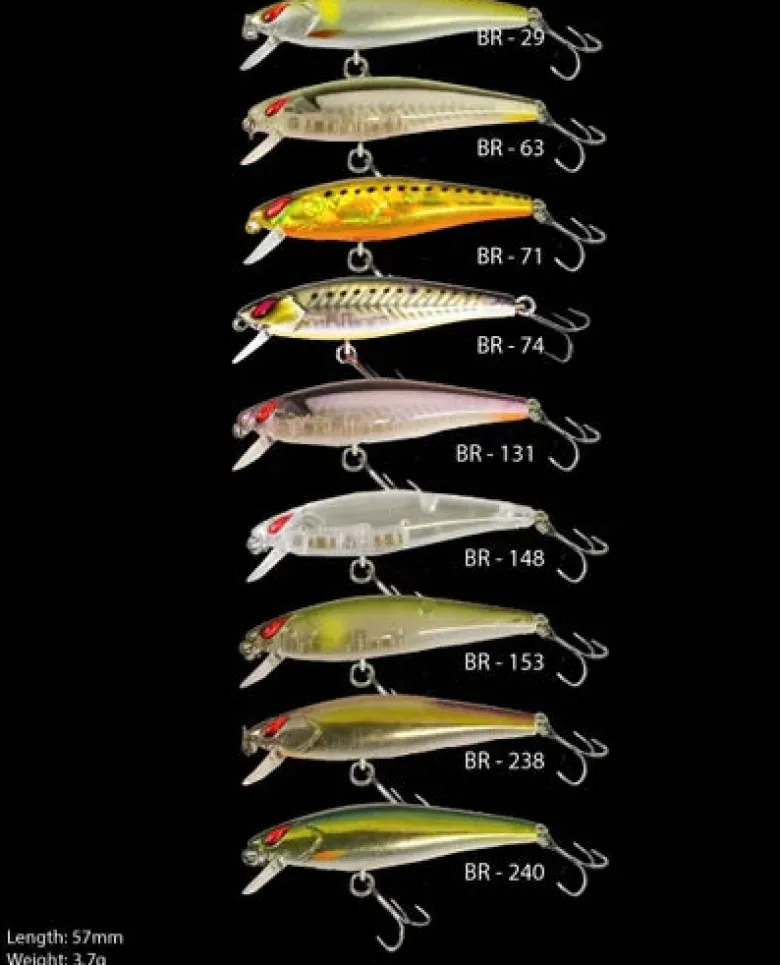 Nories Flies|Fishing Lures<Laydown Minnow 57