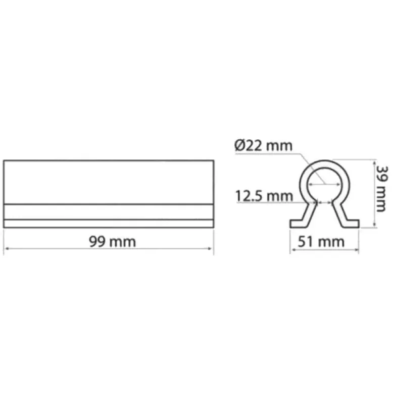 TackleWest Marine Equipment|Flies<Outboard Hydraulic Steering Cylinder Lock Pair