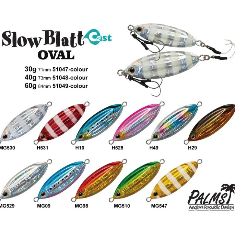 Palms Jigs|Flies<Slow Blatt Cast Oval