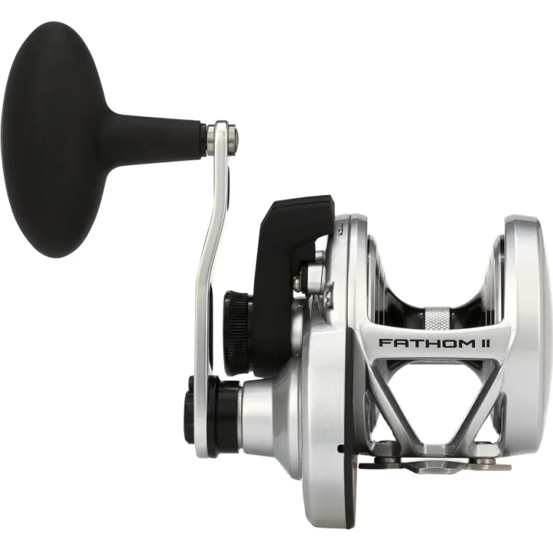 Penn Flies|Overhead Reels<Fathom II Lever Drag Single Speed Overhead Reel
