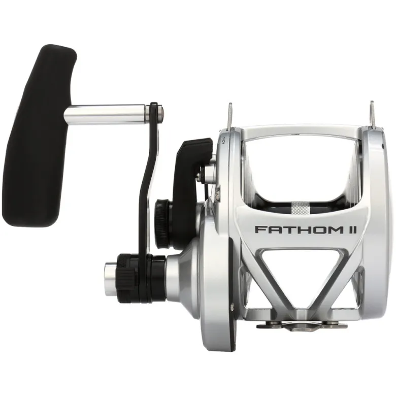 Penn Flies|Overhead Reels<Fathom II Lever Drag 2 Speed Overhead Reel
