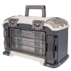 Plano Tackle Boxes And Trays|Flies<728001 Angled System Tackle Box 3600 Blue/Silver