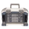 Plano Tackle Boxes And Trays|Flies<728001 Angled System Tackle Box 3600 Blue/Silver