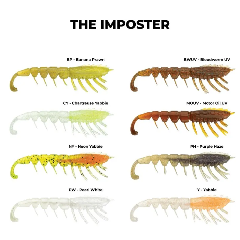 TackleWest Soft Plastic Lures|Flies<Rapala Crush City The Imposter 3
