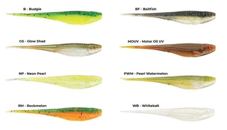 TackleWest Soft Plastic Lures|Flies<Rapala Crush City The Jerk 3.75