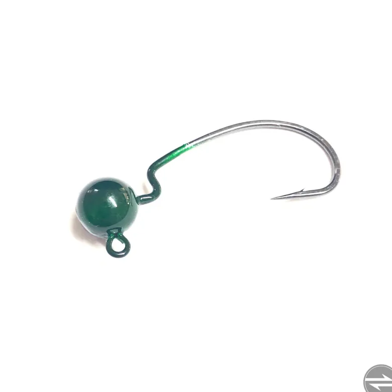 Razor Edge Jigheads|Flies<Snag-less Jighead Green UV