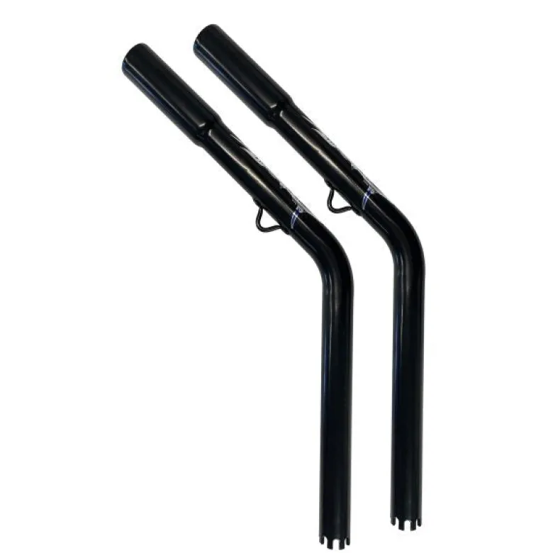 Reelax Boat Outriggers|Flies<Drop In Outrigger Bases Black