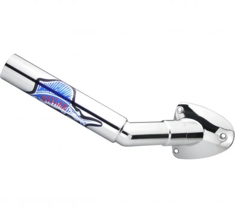 Reelax Boat Outriggers|Flies<Outrigger Base Gunnel Mount SS Pair