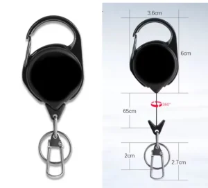 TackleWest Line Cutters|Flies<Retractable Lanyard with Clip