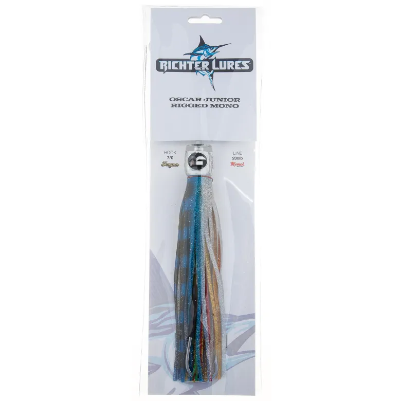 Richter Skirted Trolling Lures|Skirted Trolling Lures<Oscar Junior Rigged