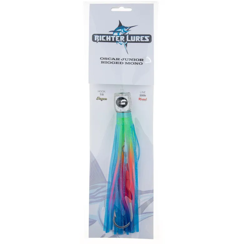 Richter Skirted Trolling Lures|Skirted Trolling Lures<Oscar Junior Rigged