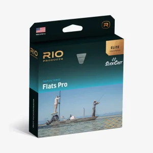 Rio Flies|Fly Lines<Elite Flats Pro Clear Intermediate Fly Line Clear/Trans Orange/Trans Aqua