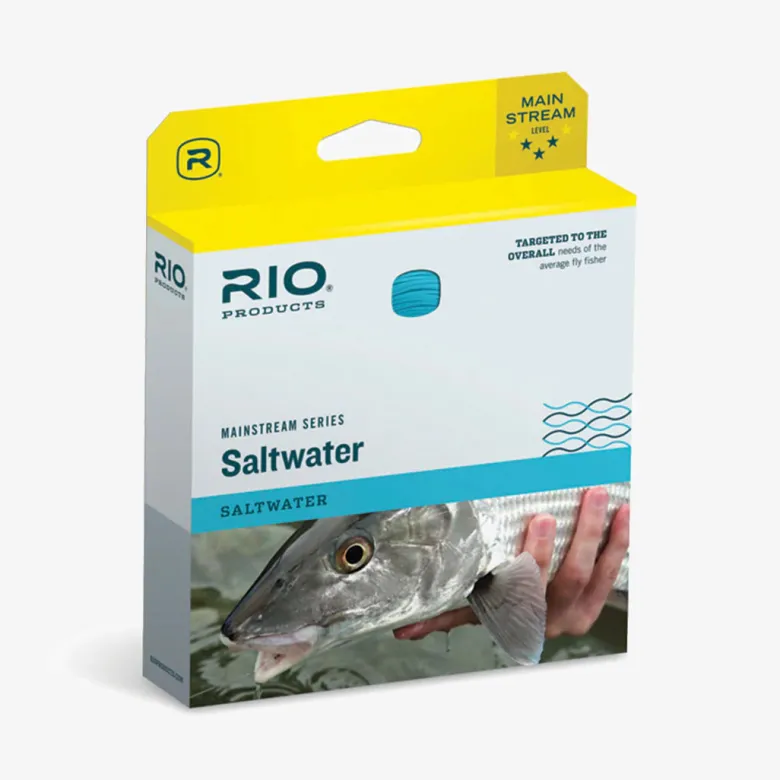 Rio Flies|Fly Lines<Mainstream Salt Water Fly Line Blue