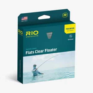 Rio Flies|Fly Lines<Premier Flats Clear Tip Floating Fly Line Clear/Sand/Blue