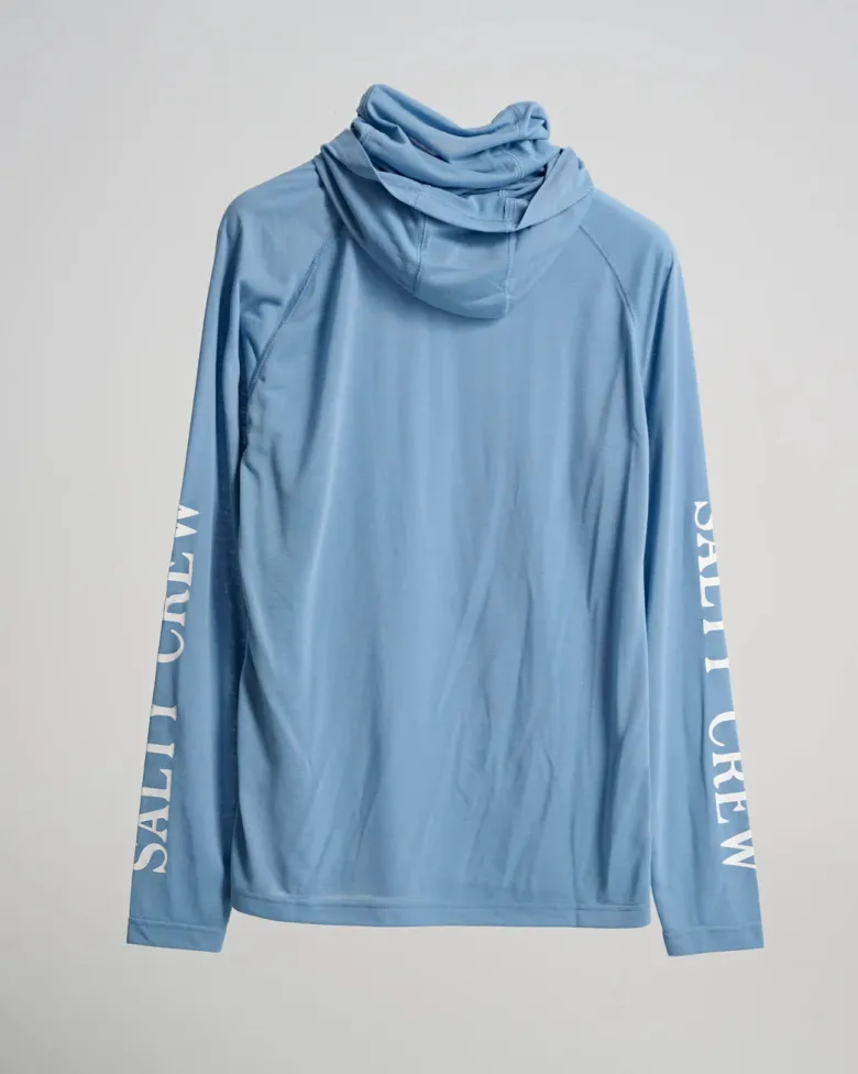 Salty Crew Long Sleeve Shirts Mens|Flies<Alpha Flag Pinnacle Mask Marine Blue