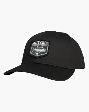 Salty Crew Hats And Headwear|Flies<Angler 6 Panel Cap Black