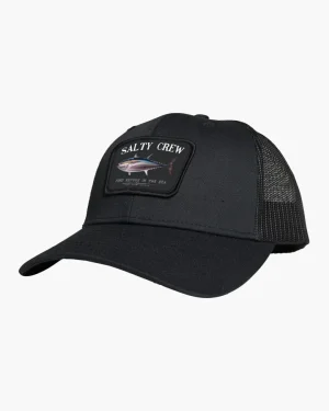 Salty Crew Hats And Headwear|Flies<Big Blue Retro Trucker Black