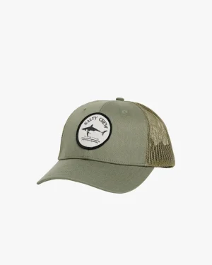 Salty Crew Hats And Headwear|Flies<Bruce Retro Trucker Hat Kelp Green