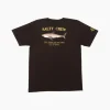 Salty Crew Short Sleeve Shirts Mens|Flies<Bruce SS Tee Black