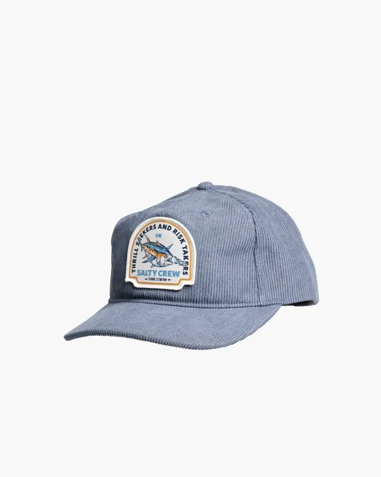 Salty Crew Hats And Headwear|Flies<Chaser Cord 5 Panel Cap Navy