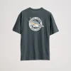 Salty Crew Short Sleeve Shirts Mens|Flies<Chaser Premium SS Tee Coal