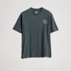 Salty Crew Short Sleeve Shirts Mens|Flies<Chaser Premium SS Tee Coal