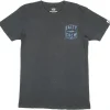 Salty Crew Short Sleeve Shirts Mens|Flies<Fishery Standard S/S Tee Charcoal Heather