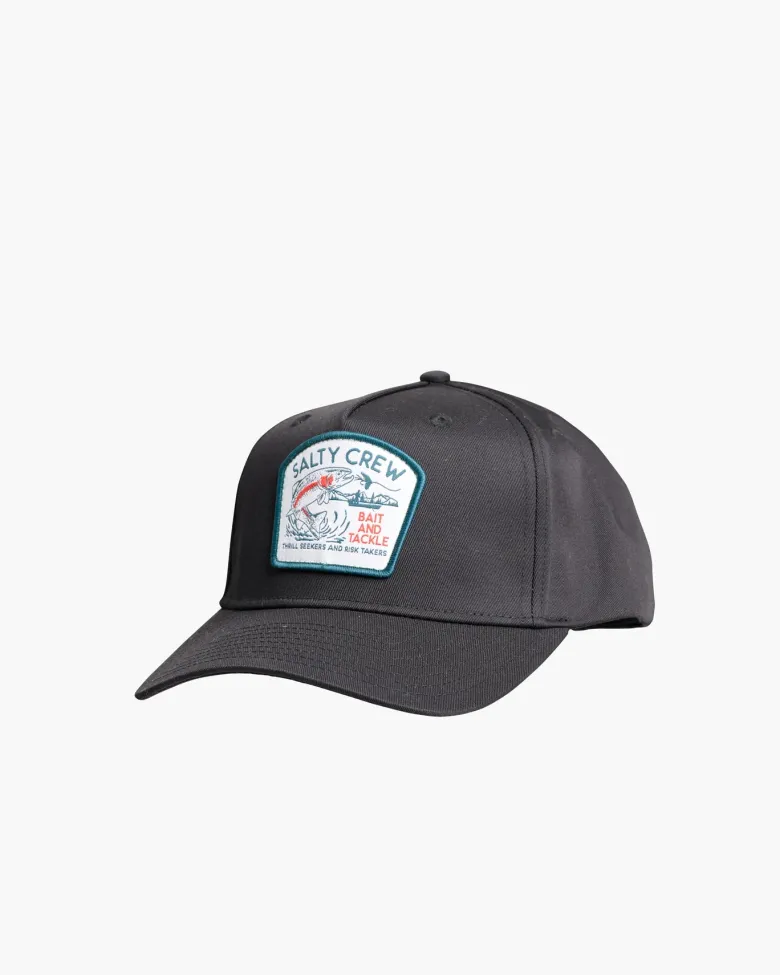Salty Crew Hats And Headwear|Flies<Fly Trap 5 Panel Cap Black