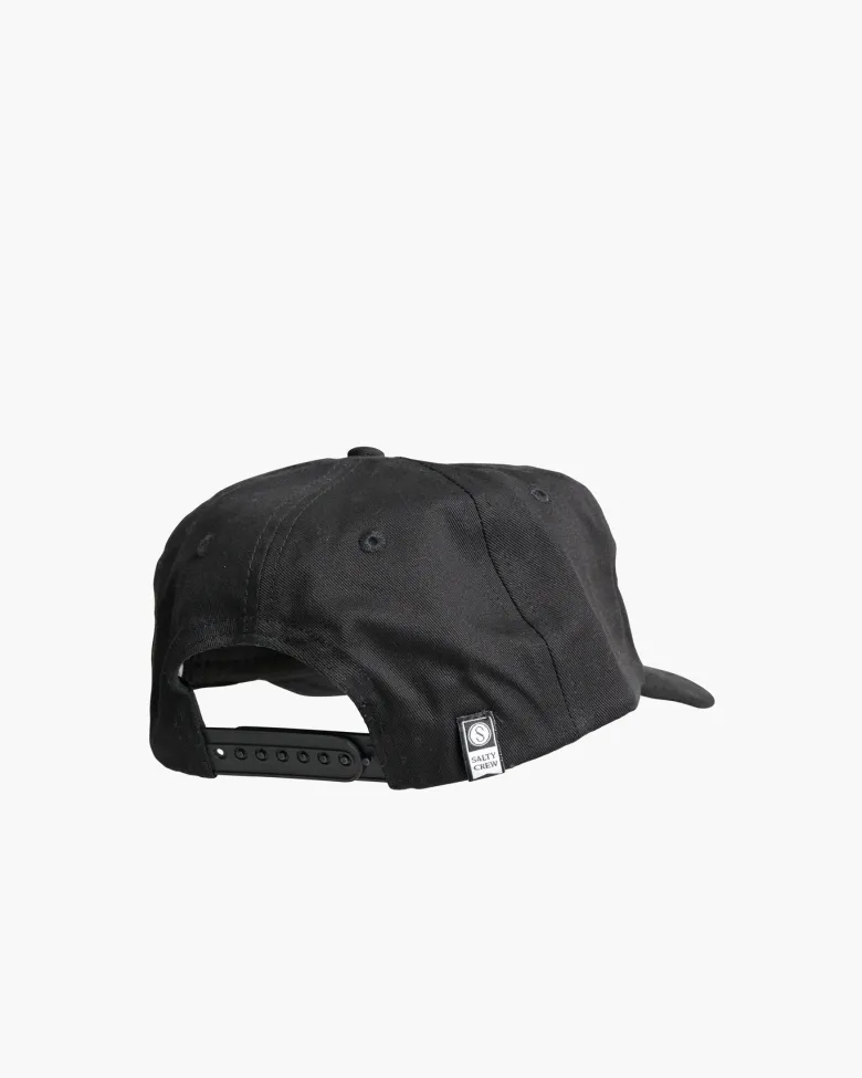 Salty Crew Hats And Headwear|Flies<Grindem 5 Panel Cap Black
