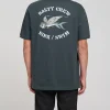 Salty Crew Short Sleeve Shirts Mens|Flies<Kamikaze Premium SS Tee Coal