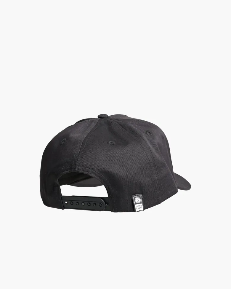 Salty Crew Hats And Headwear|Flies<Labelled 5 Panel Cap Black