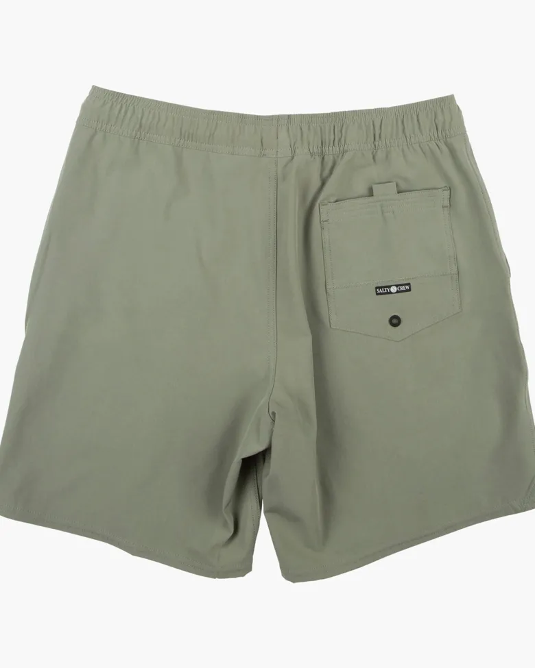 Salty Crew Shorts, Pants And Waders|Flies<Lowtide Elastic Boardshort Vintage Millitary