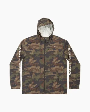 Salty Crew Jackets And Jumpers|Flies<Pinnacle Jacket Camo