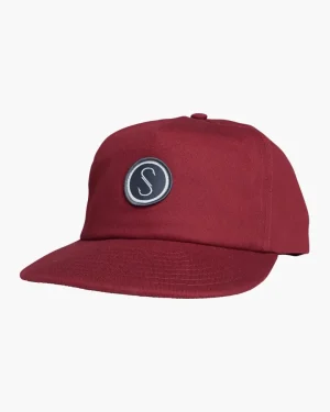 Salty Crew Hats And Headwear|Flies<S Hook 5 Panel Unstructd Hat Mahogany