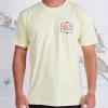 Salty Crew Short Sleeve Shirts Mens|Flies<Skipjack Premium SS Tee Banana