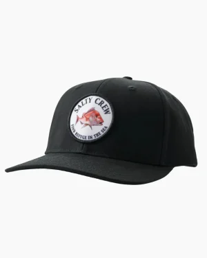 Salty Crew Hats And Headwear|Flies<Snap Attack 6 Panel Cap Black