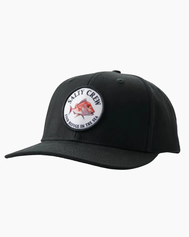Salty Crew Hats And Headwear|Flies<Snap Attack 6 Panel Cap Black