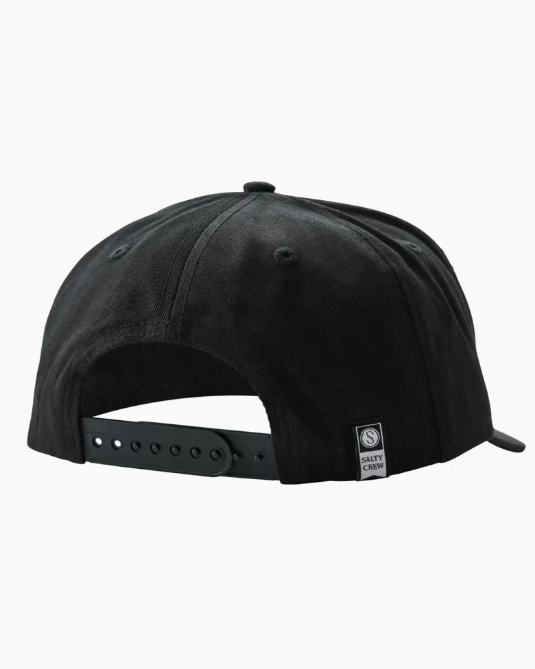 Salty Crew Hats And Headwear|Flies<Snap Attack 6 Panel Cap Black