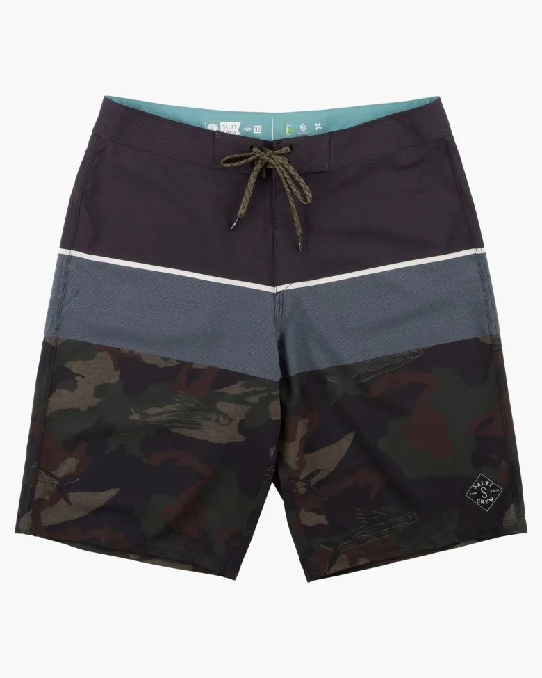Salty Crew Shorts, Pants And Waders|Flies<Stacked Boardshort Camo