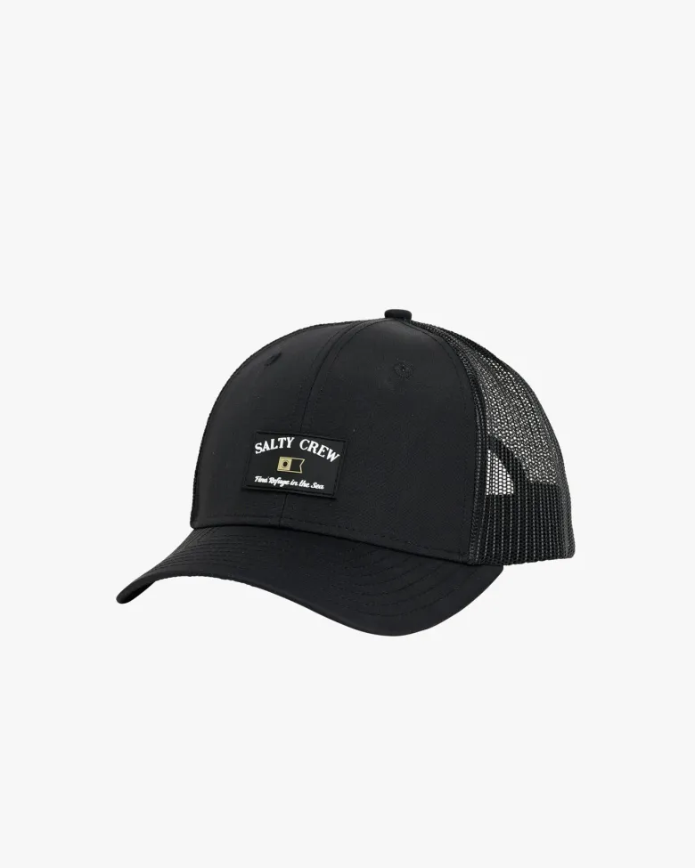 Salty Crew Hats And Headwear|Flies<Steadfast Retro Trucker Black