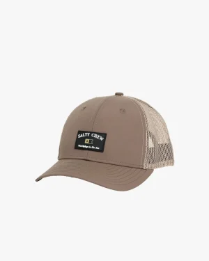 Salty Crew Hats And Headwear|Flies<Steadfast Retro Trucker Brown