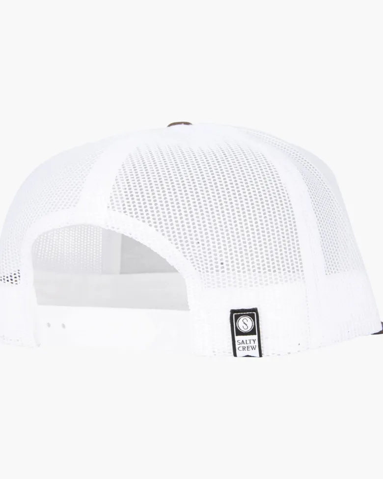 Salty Crew Hats And Headwear|Flies<Tippet Trucker Hat Brown White