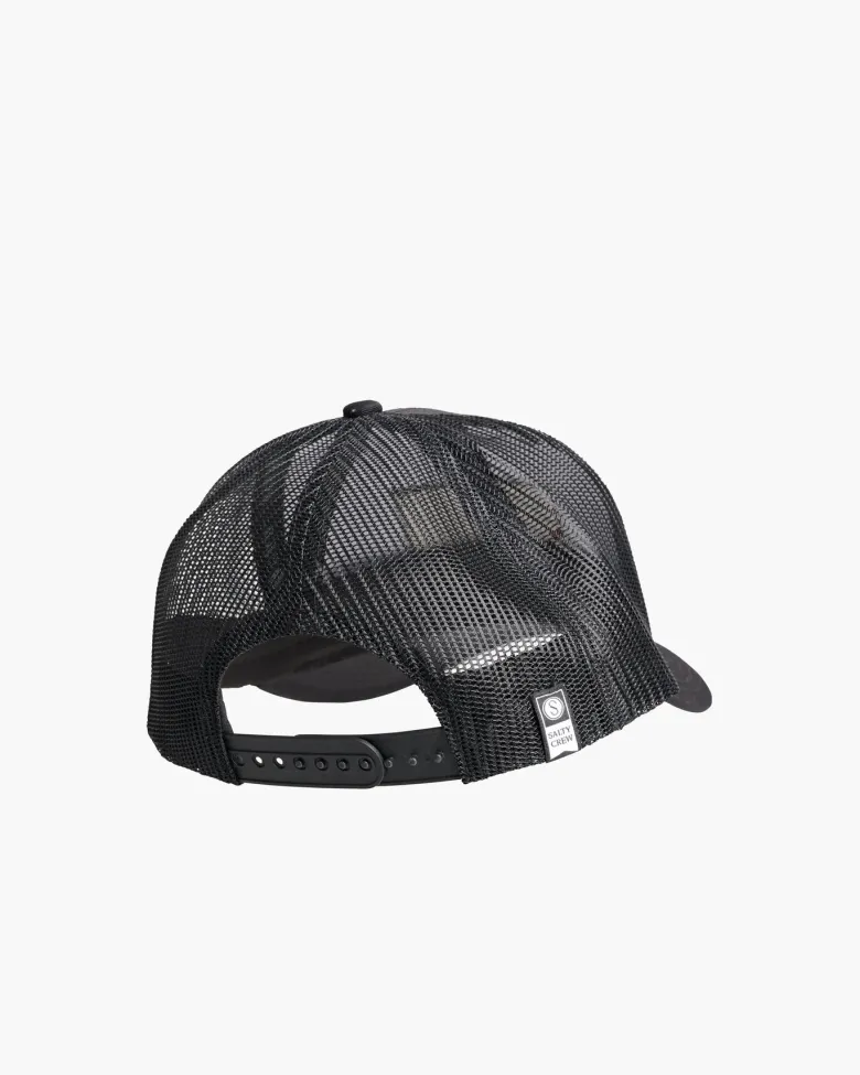Salty Crew Hats And Headwear|Flies<Topstitch Retro Trucker Black
