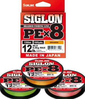 Sunline Flies|Fishing Lines<Siglon PEX8 Orange 150m