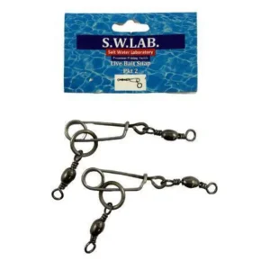 TackleWest Slide Bait Clips|Flies<SW Lab Slide Bait Snap